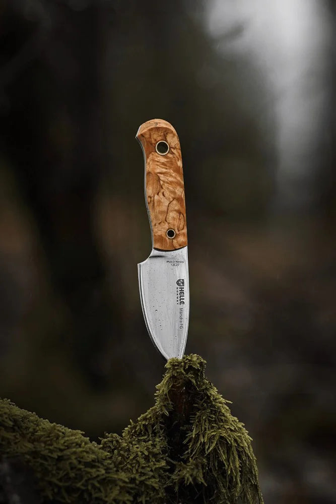 Helle Mandra FG Allround Messer vielseitiges Outdoormesser fuer Camping und Bushcraft