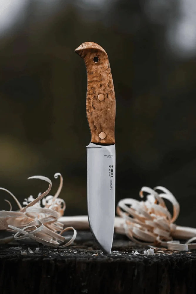 Helle Nordlys FG Praezisionsmesser feines Outdoormesser fuer praezise Schneidarbeiten