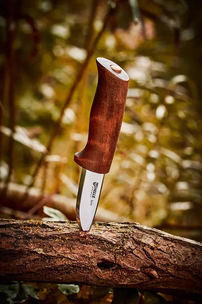 Helle Outdoormesser Spire hochwertiges Messer fuer Naturtouren und Abenteuer