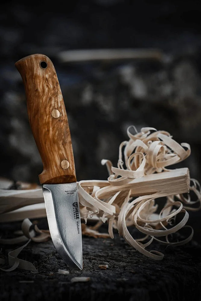Helle Wabakimi Sleipner Outdoormesser klassisches nordisches Design fuer Outdoor Freunde