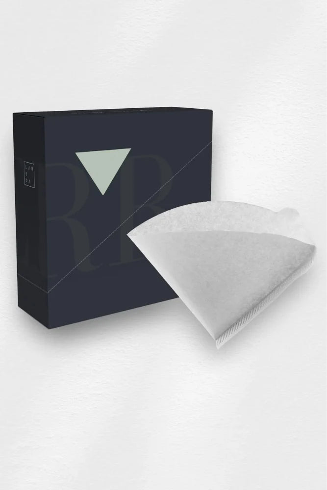 Lambda Coffee Hand-Kaffeefilter – Set mit 10 Papierfiltern als Zubehör für den Sierra Outdoor-Kaffeefilter