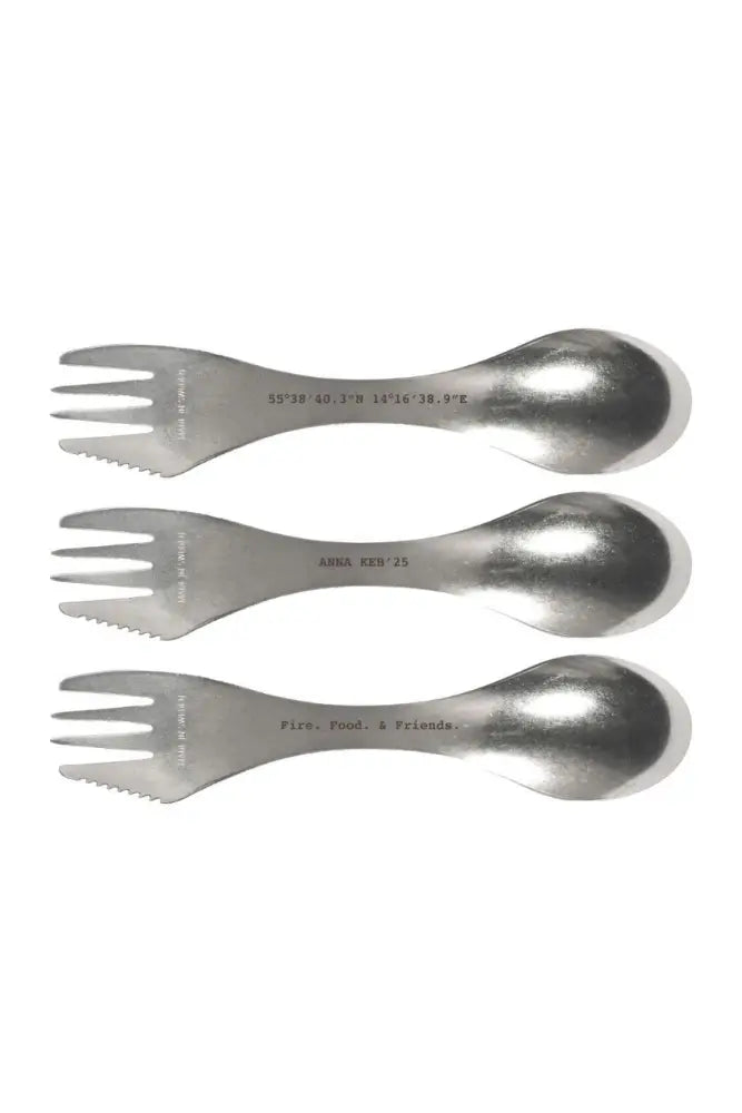 Light My Fire Spork Stainless aus Edelstahl – robustes Outdoor-Besteck für Camping, Trekking und Reisen.