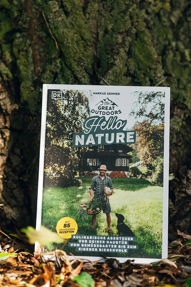 Markus Saemmer The Great Outdoors Hello Nature hochwertiges Outdoor Kochbuch als Geschenkidee