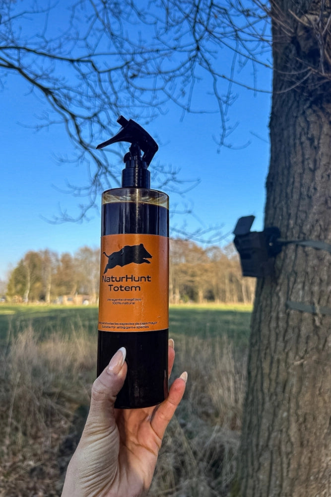 NaturHunt Wildlockmittel Spray für Jagd und Outdoor – Duftlockstoff für Kirrung und Wechsel