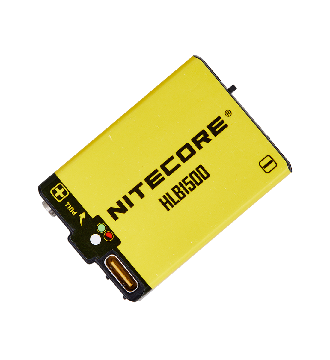 Nitecore HLB1500 Lithium-Ionen-Akku mit 1500 mAh und USB-C-Anschluss als Freisteller