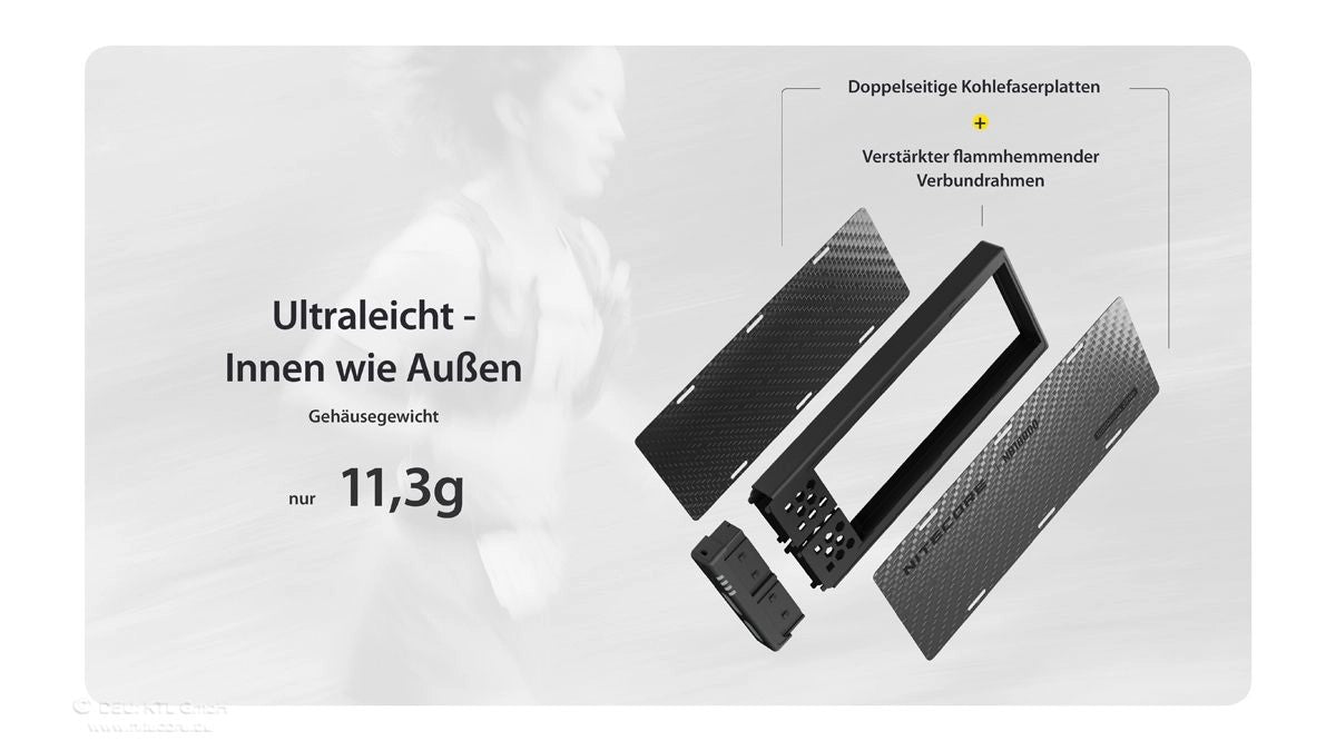 Nitecore NB10000 Gen4 ultraleichte Powerbank 143g Outdoor