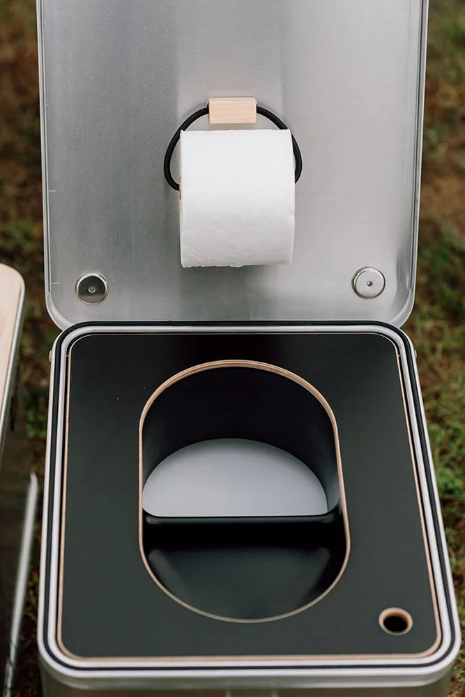 Northbox Expedition Campingtoilette Trenntoilette Innenansicht