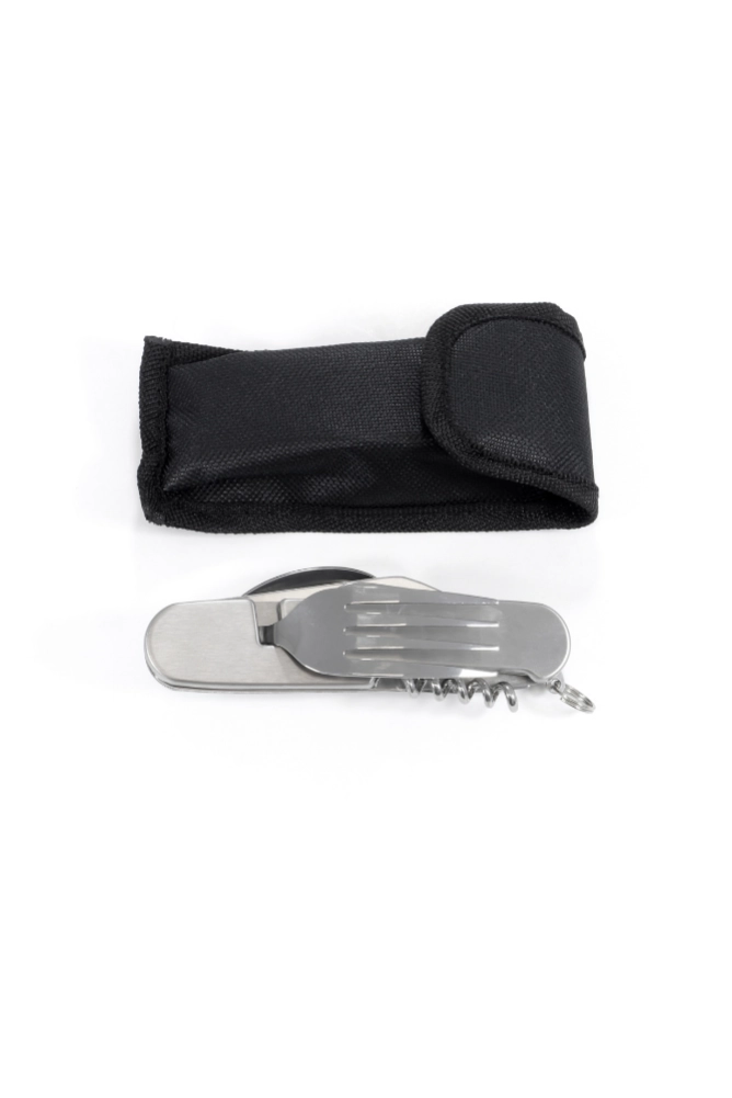 Origin Outdoors Camping Besteck Survival Tool freigestellt – multifunktionales Outdoor Werkzeug