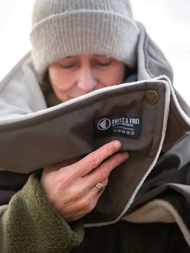 Kuschelige und warme Outdoordecke für Geborgenheit