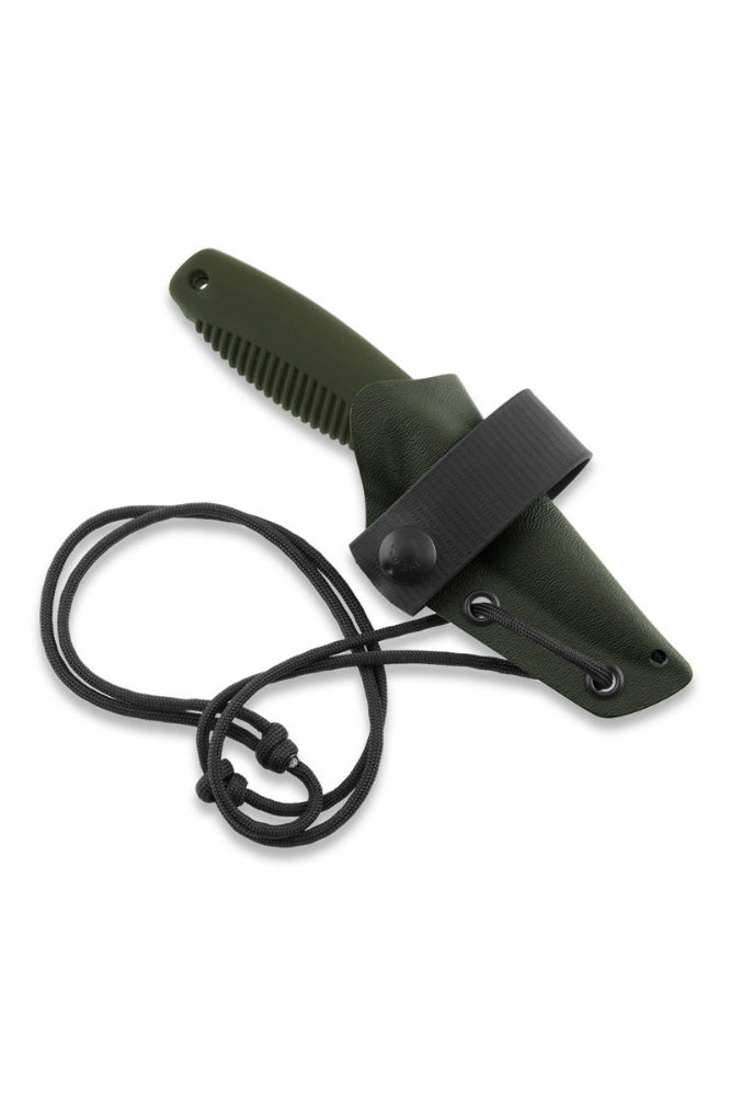 Peltonen M23 Ranger Cub gruen in Kydex-Huelle Freisteller