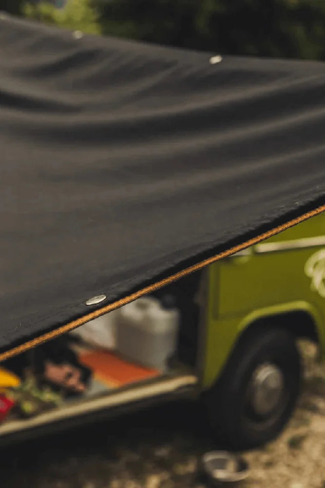 Roadtyping wetterfeste Campingdecke als Wetterschutz im Outdoor Einsatz beim Camping und Picknick