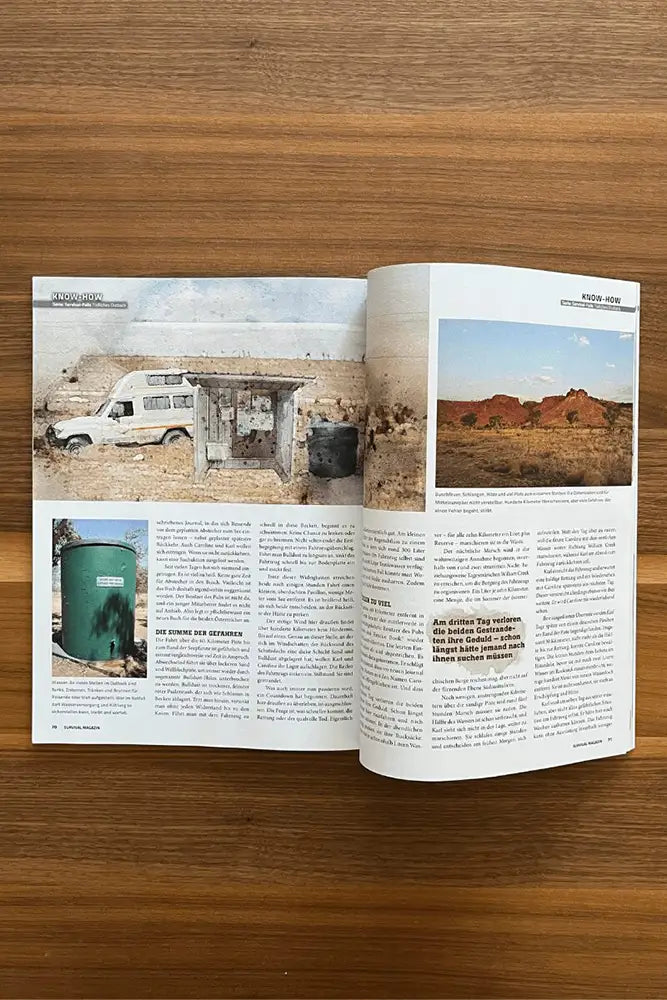 Survival Magazin 01 2024 Lesestoff fuer Outdoor Fans und Abenteurer