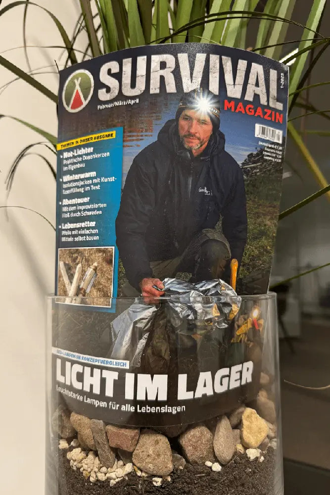 Survival Magazin 1 2025 Outdoor Magazin mit Survival und Bushcraft Schwerpunkten