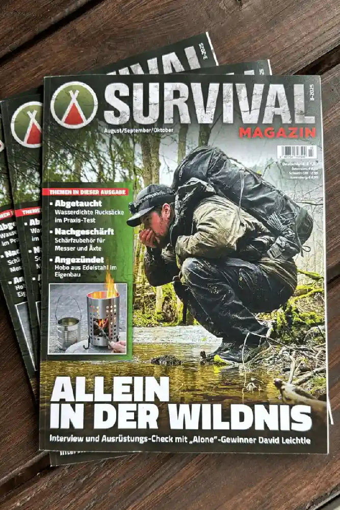Survival Magazin 3 2025 Outdoor Magazin mit Survival Bushcraft und Naturthemen