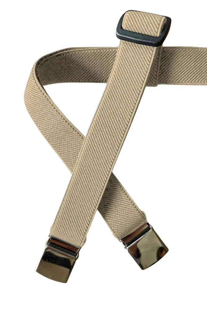 Verstellbarer Fellhalter in Beige (Freisteller) – flexibel einstellbarer Halter zum sicheren Fixieren von Fell oder Material