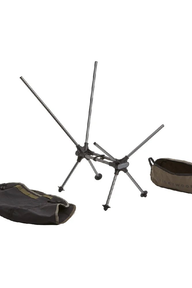 Vickywood Camping Stuhl Tisch Set mit kompaktem Packmass