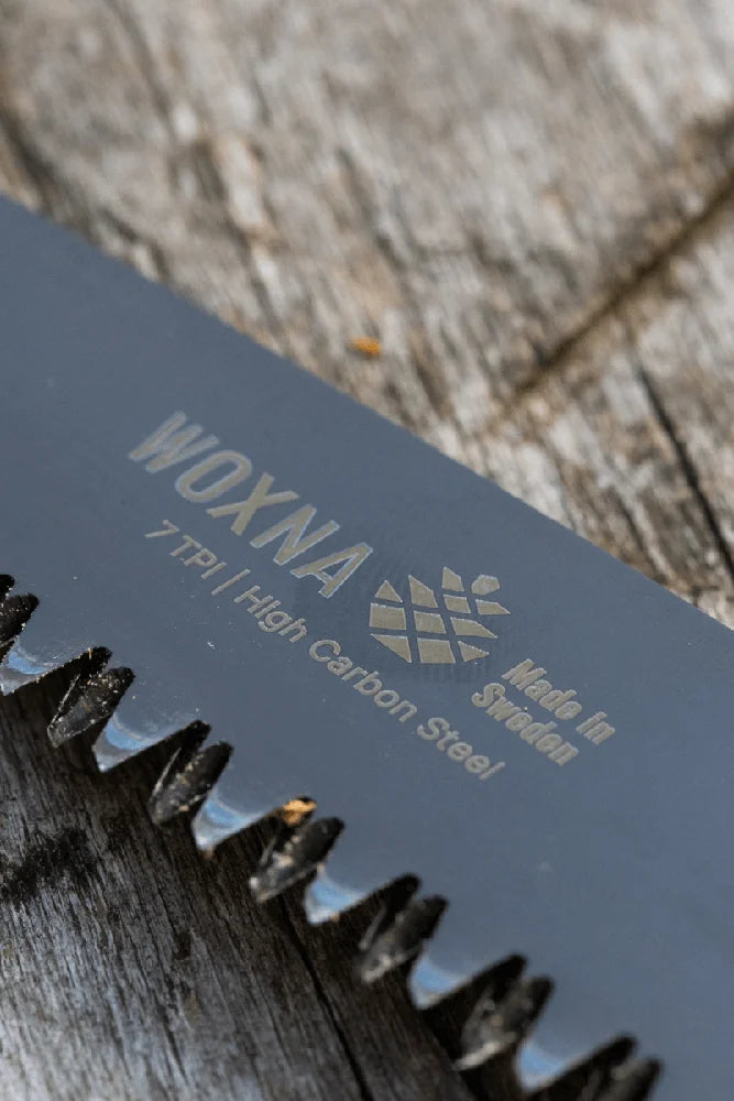 Woxna klappbare Saege Haelsing 180mm tragbare Camping Saege fuer Feuerholz