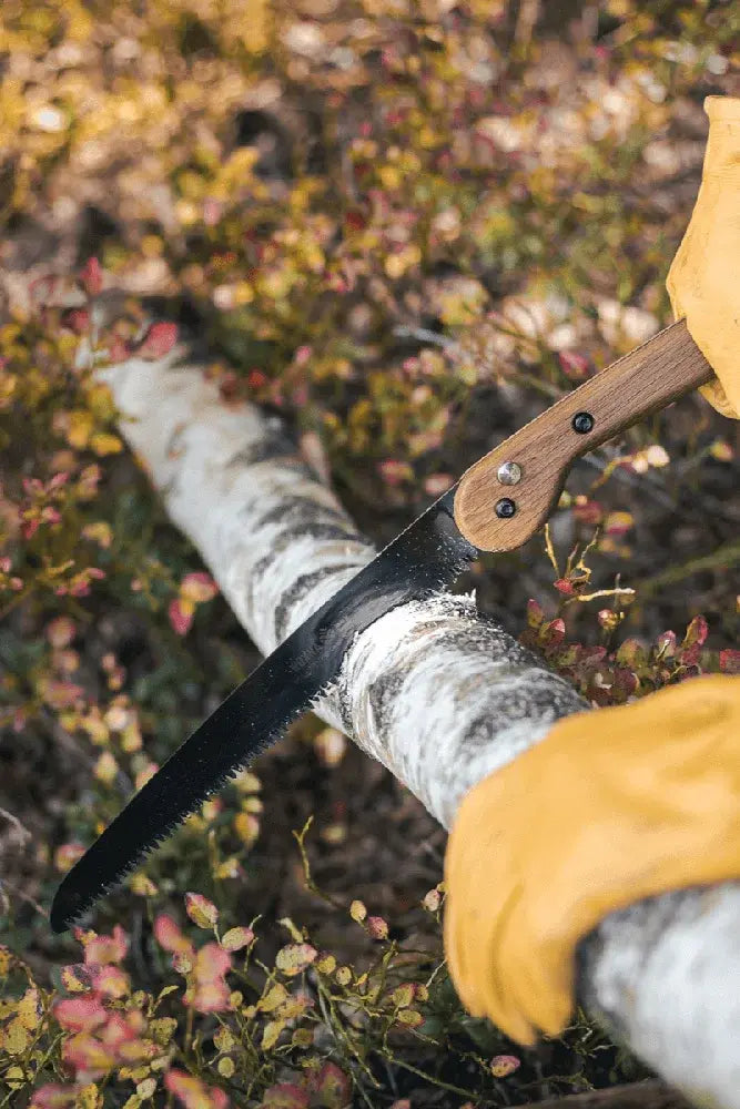 Woxna klappbare Saege Haelsing 250mm handliche Saege fuer Vanlife und Naturtouren